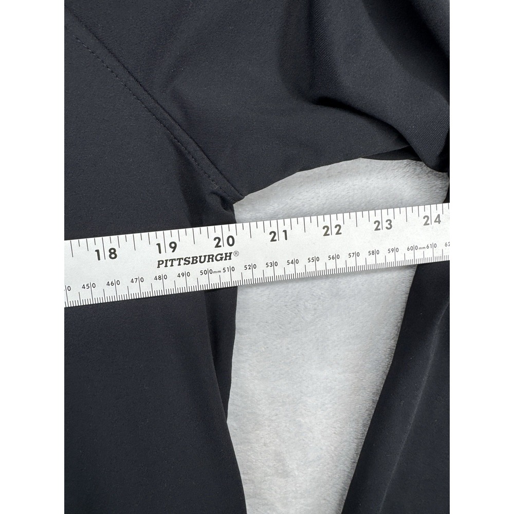 Buc-ees 1/4 Zip Pullover Shirt Lightweight Peformance Black Men's Size S - Picture 4 of 5